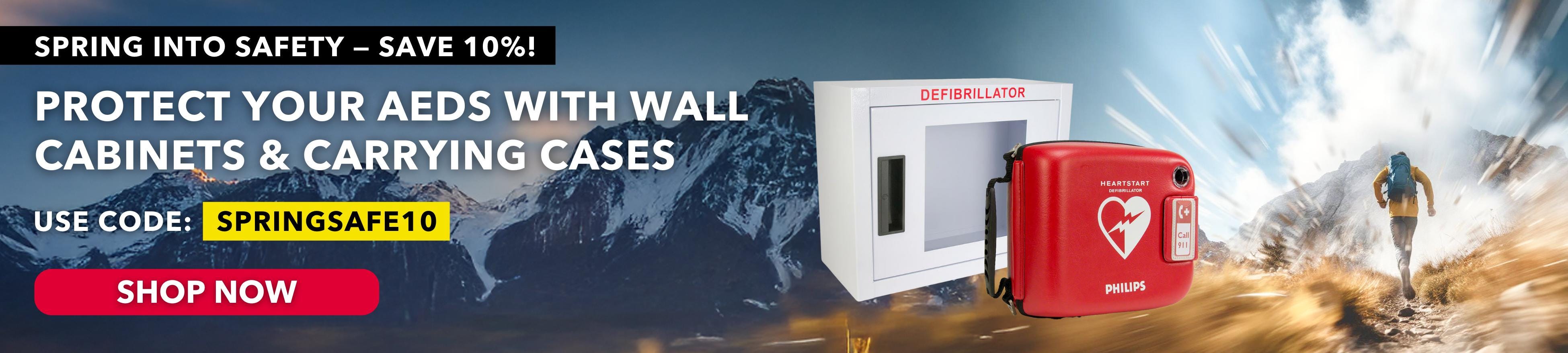 10% off Wall Cabinets & Carrying Cases | Use code SPRINGSAFE10