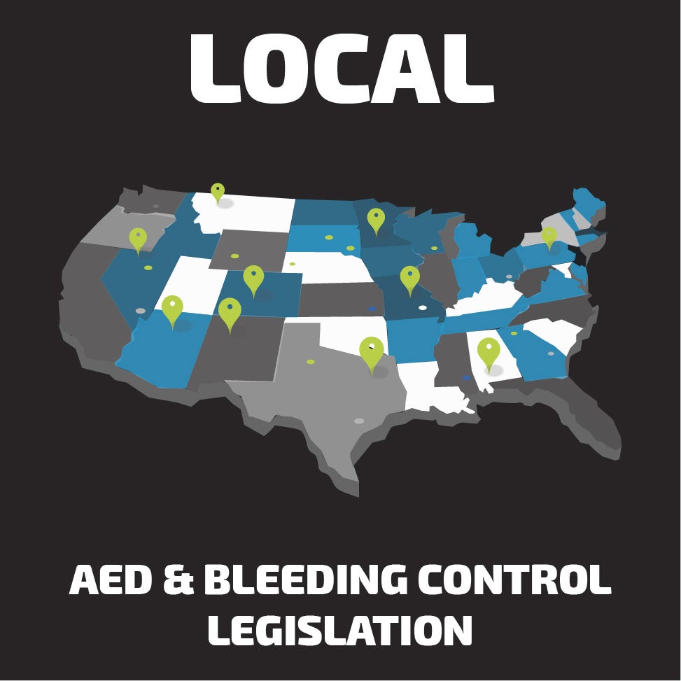 AED and Bleeding Control Rules in U.S.