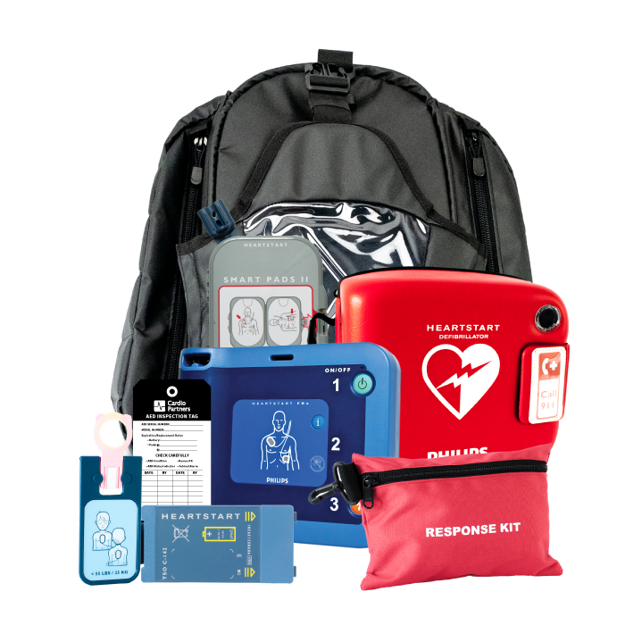 HeartStart FRx Portable AED package