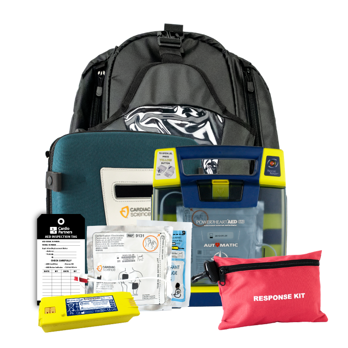 Cardiac Science Powerheart G3 Plus Portable AED Package (Recertified)