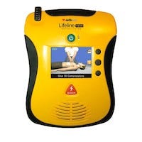 YELLOW AED WITH SCREEN