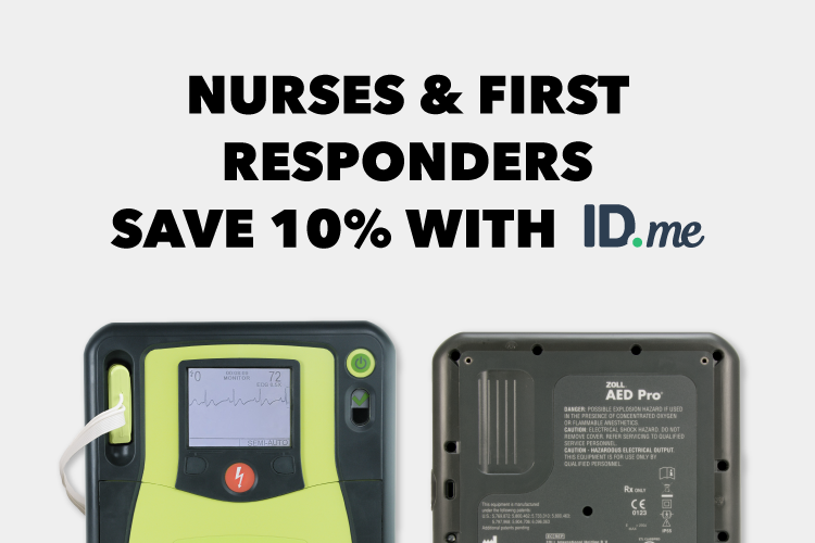 nurse discount on AEDs